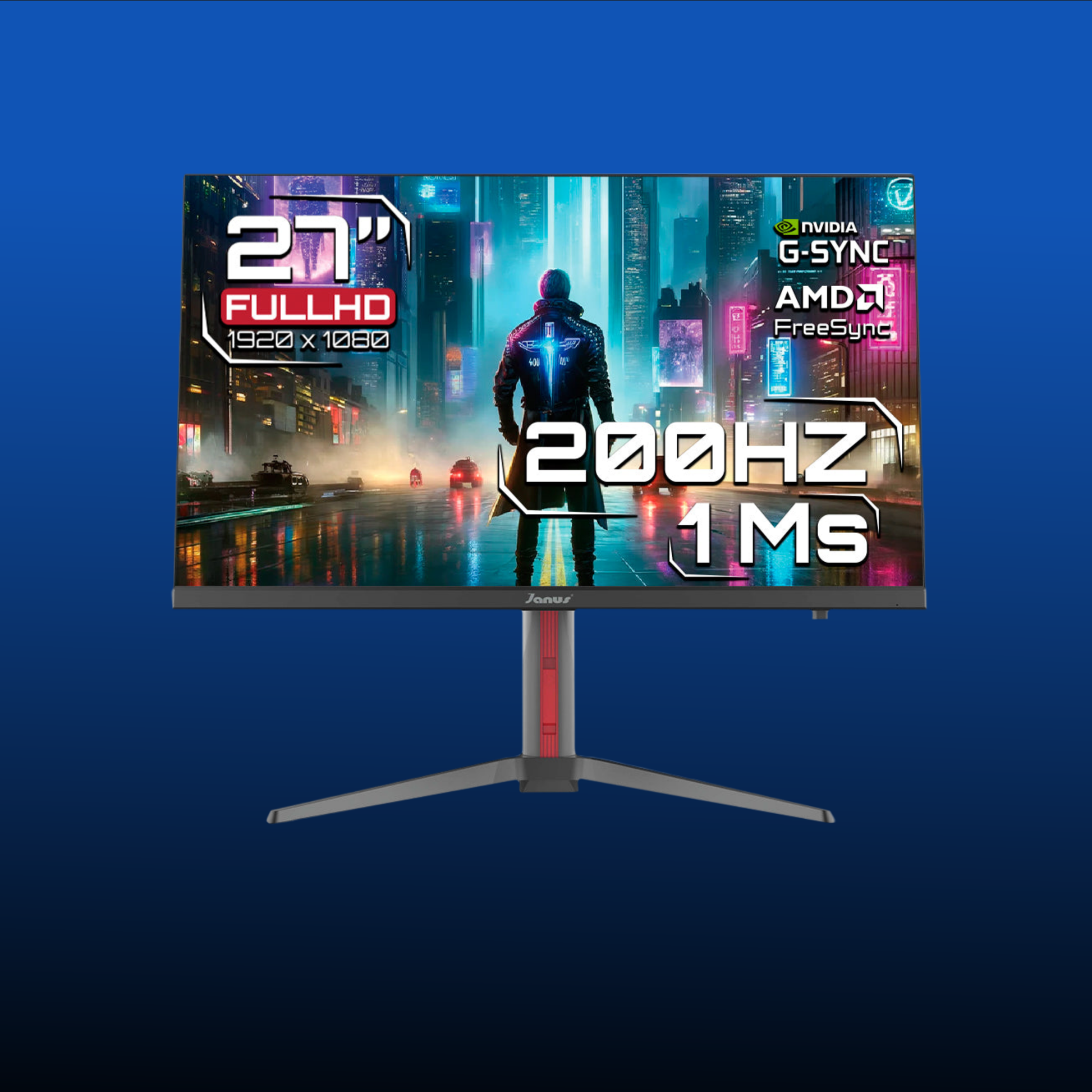 MONITOR JANUS 27" GAMER