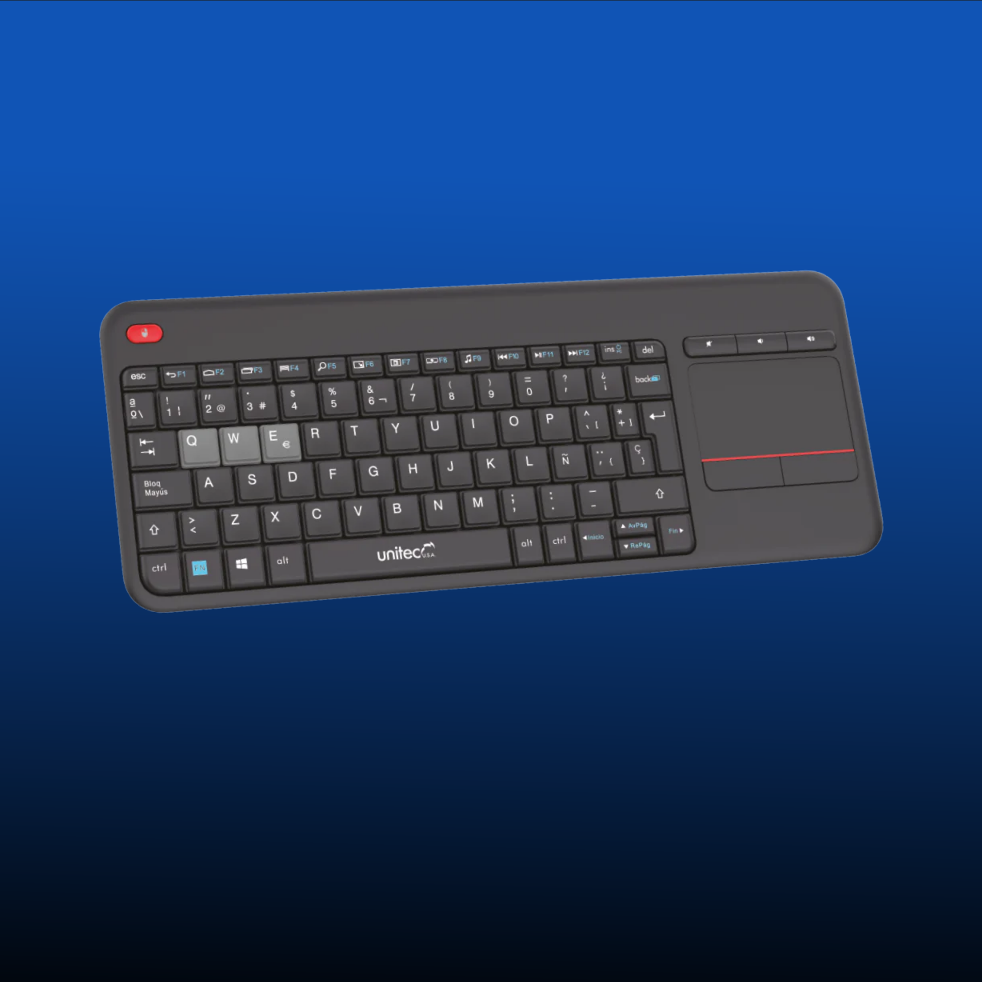 TECLADO PORTATIL CON TOUCHPAD