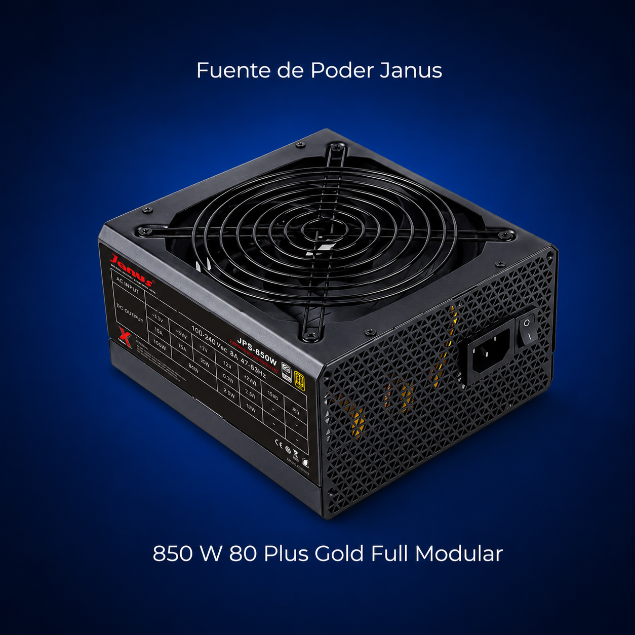 FUENTE DE PODER 850 PLUS GOLD