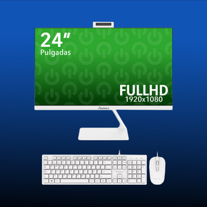 TODO EN UNO BLANCO JANUS PANTALLA 24"